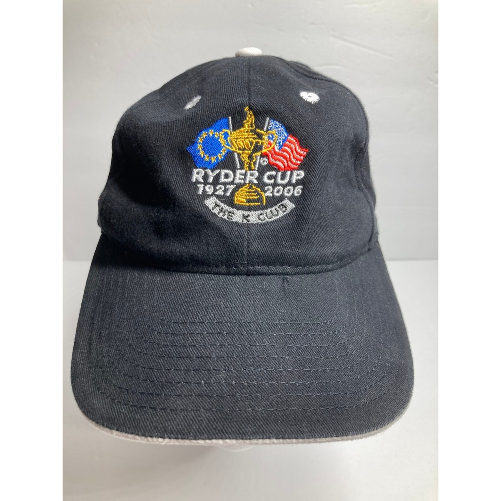 The K Club Ryder Cup‎ Cap Hat Gray Adjustable 1927-2006 Cotton Twill Strapback